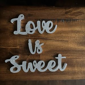 “Love is‎ Sweet” Decorative Sign